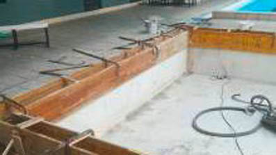 Lavori di impermeabilizzazione alla piscina comunale