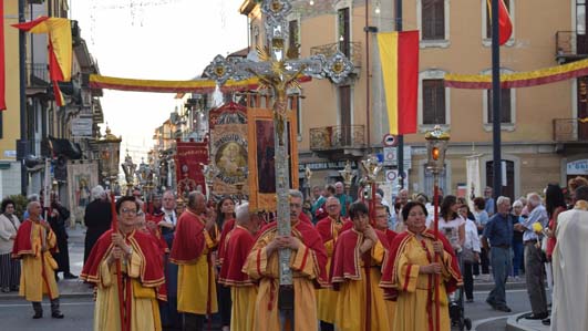 Borgomanero, festa del Rione San Gottardo. Foto