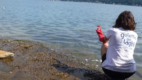Lago d'Orta, controlli della Goletta dei Laghi: valori entro i limiti