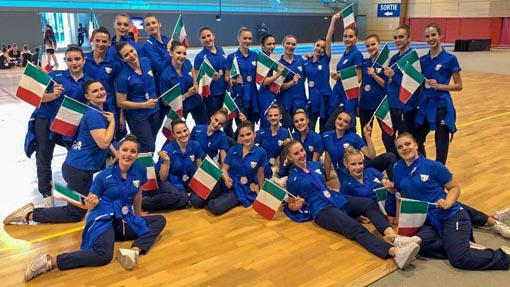 Twirling, Gruppo Coreografico: Italia oro europeo grazie alle atlete di Santa Cristina
