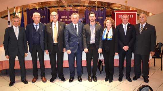 Visita del Governatore Distretto Lions a Borgomanero