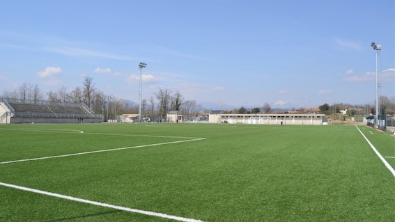Il Como Calcio a Borgomanero per la preparazione in vista della nuova stagione