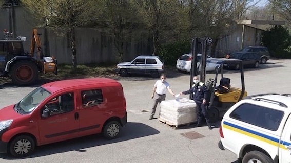 Produttori risicoli del Razza 77: donati 500 kg di riso per i Comuni del territorio