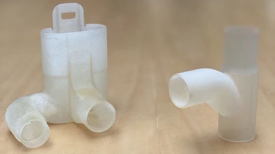  Suno, azienda stampa in modelli di valvole in 3D da adattare per respiratori