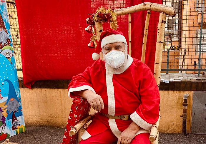 Babbo Natale incontra i bambini dell'Infanzia di Romagnano Sesia