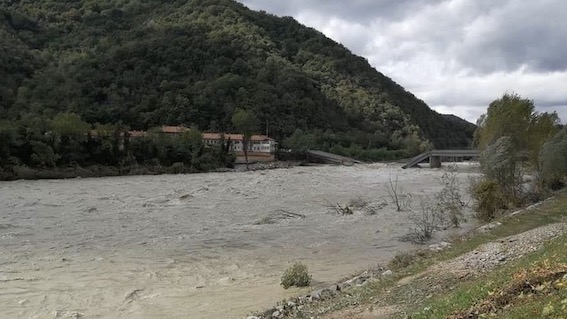 Ponte di Romagnano Sesia: in corso i rilievi dei tecnici