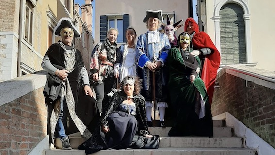 Il Gruppo Storico Borgomanerese in trasferta al Carnevale di Venezia