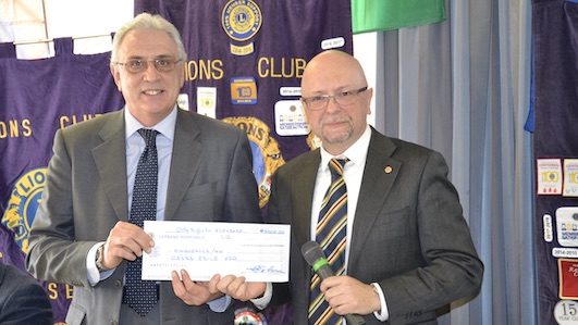 Lions: premio San Giulio alla Cassa Edile VCO