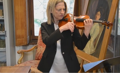 Villa Marazza: intensa presentazione de "Il violino di Auschwitz"