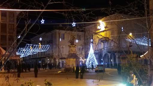 Befana in piazza Martiri a Borgomanero