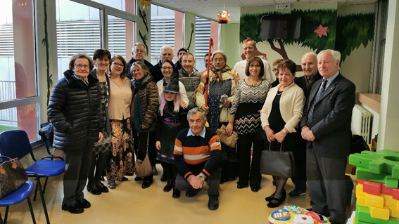 Borgomanero, la Befana nel reparto di Pediatria