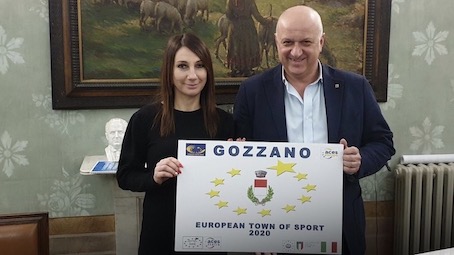 Gozzano Comune Europeo dello Sport 2020: sabato la cerimonia di apertura