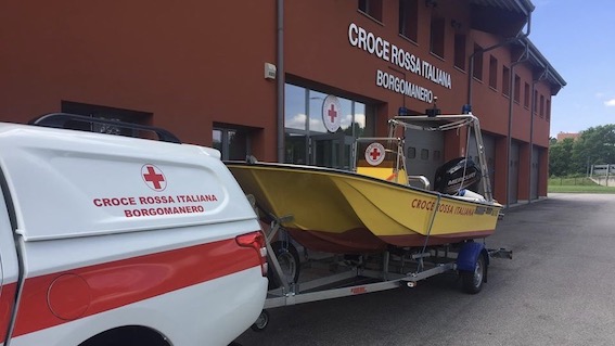 Al via "Lago Sicuro 2020" con i volontari Cri di Borgomanero