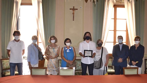 Concorso "My Coronavirusbook": premiato in Municipio a Borgomanero il vincitore