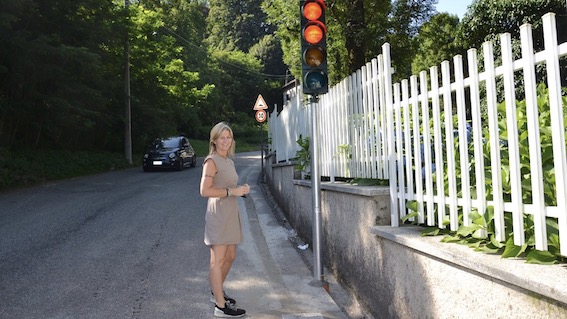 Gozzano: attivato un semaforo al lido