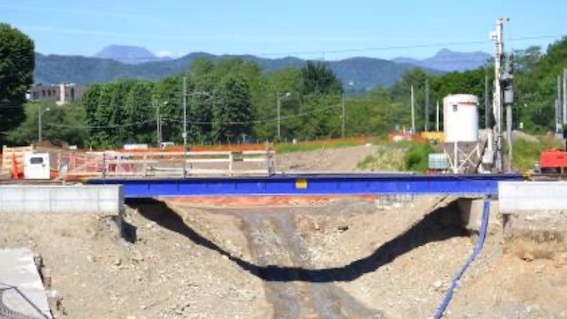 Borgomanero, ripresi i lavori ai sottopassi