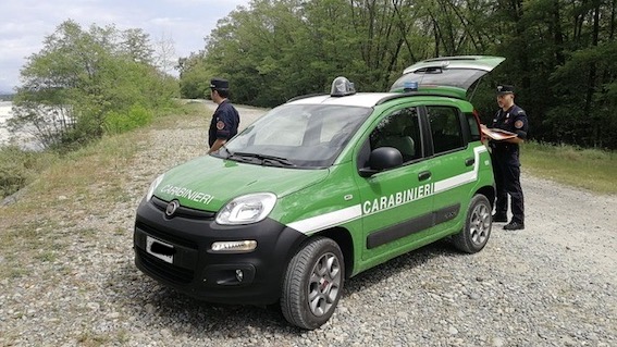 Carabinieri Forestale: una denuncia per abbruciamento ed una sanzione per trasporto di rifiuti con formulario incompleto