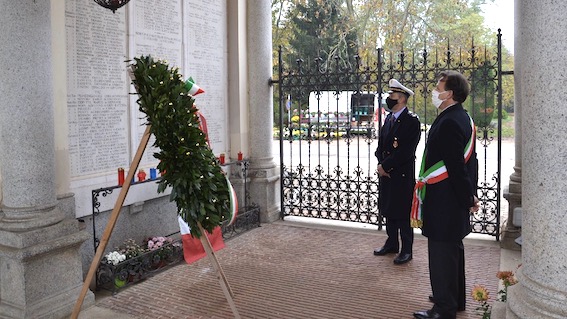 Borgomanero, la commemorazione del 1°novembre