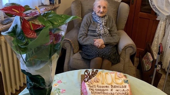 Bogogno, 106 candeline per la signora Benilde