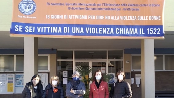 Gattico Veruno, con il Soroptimist "No alla violenza sulle donne"