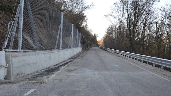 Riaperta al traffico la sp85 Borgomanero-Gargallo