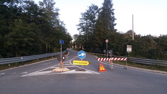 Cavaglietto, ancora chiuso il ponte sull'Agogna