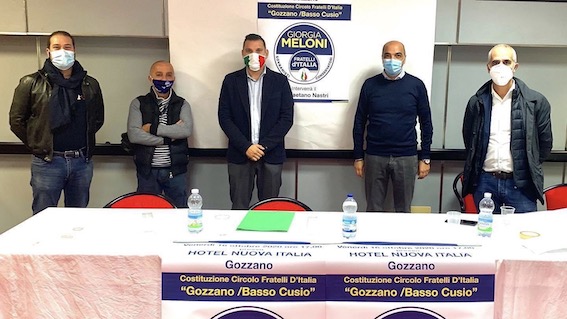 Costituito il Circolo Gozzano - basso Cusio di FdI