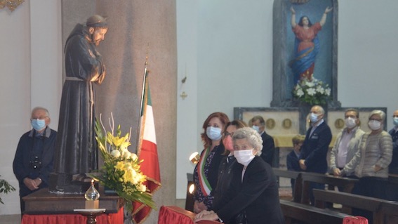 Celebrata la festa di San Francesco a Vergano