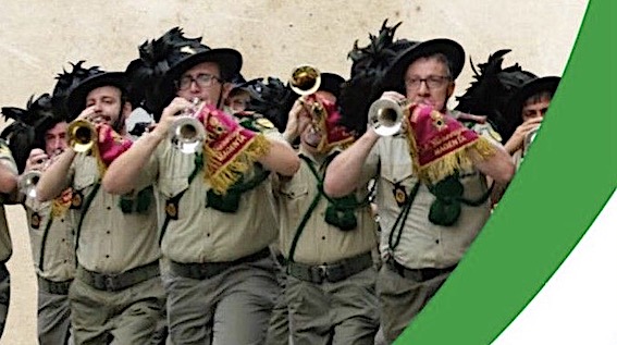 La Fanfara dei Bersaglieri di Magenta a Gozzano l'11 settembre