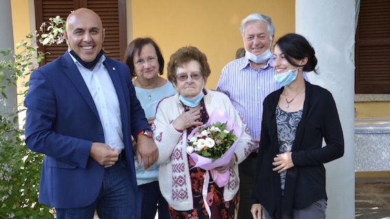 Borgomanero: cento candeline per la signora Giuseppina