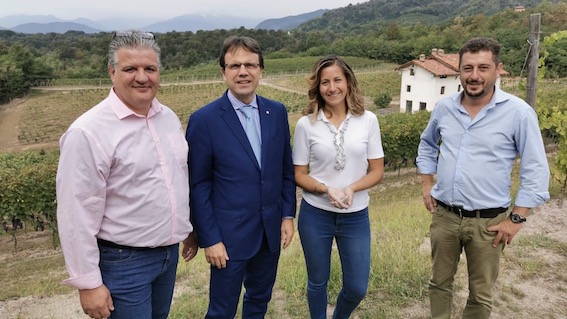 Visita dell'assessore regionale Tronzano nell'Alto Novarese