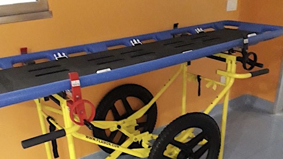  Borgomanero: donata nuova barella per emergenze