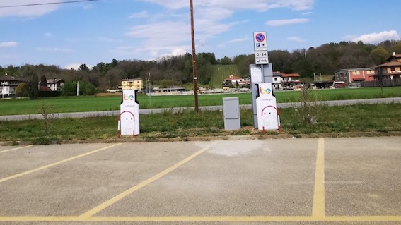 Sizzano, attivate le colonnine di ricarica per veicoli elettrici