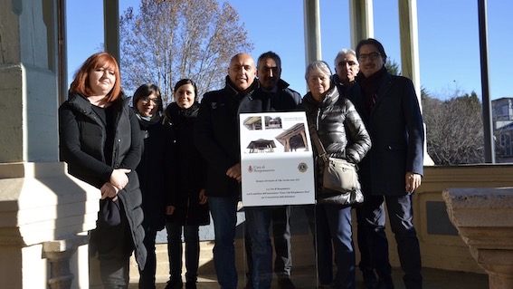 Borgomanero, inaugurata la pagoda di Villa Zanetta