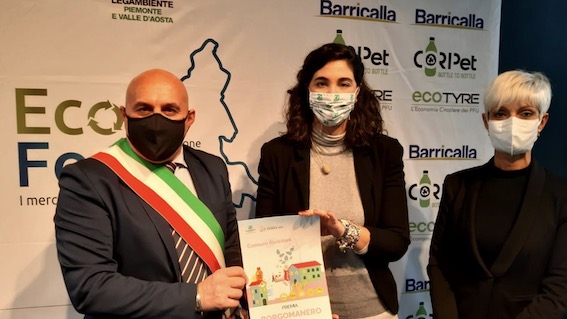 Borgomanero: premio a Torino come Comune riciclone