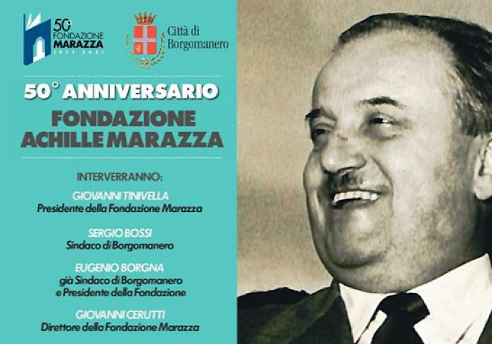 Borgomanero, 50° anniversario della Fondazione Marazza