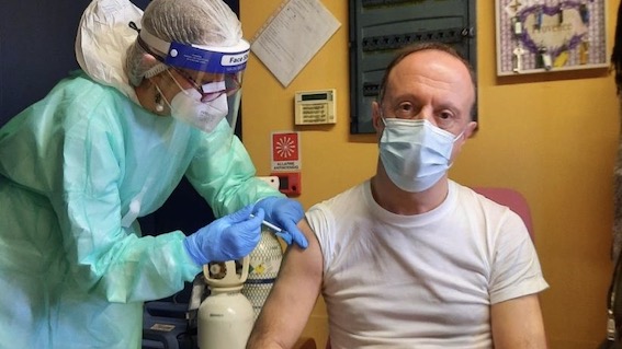 Borgomanero, effettuate vaccinazioni anti-covid all'Opera Pia Curti