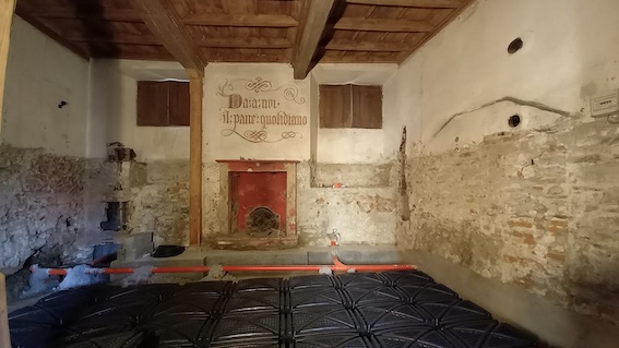 Miasino, proseguono i restauri del piano terra di Villa Nigra. Foto