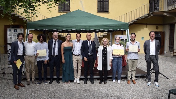 Premiazione della prima edizione del concorso di poesia "Città di Borgomanero-Achille Marazza"