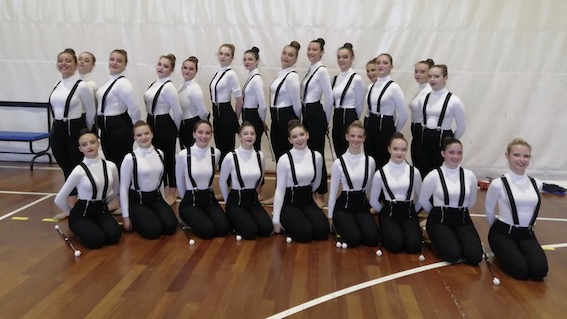 Twirling Santa Cristina: Team senior campione italiano e Pagani vicecampionessa. Foto
