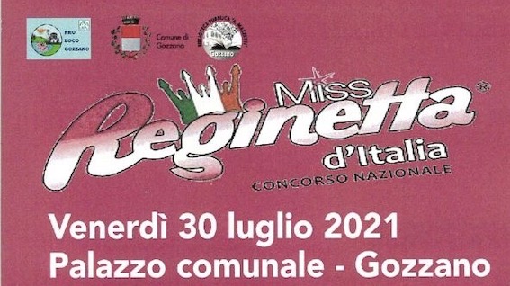 Gozzano, appuntamento con il concorso "Miss Reginetta d'Italia"