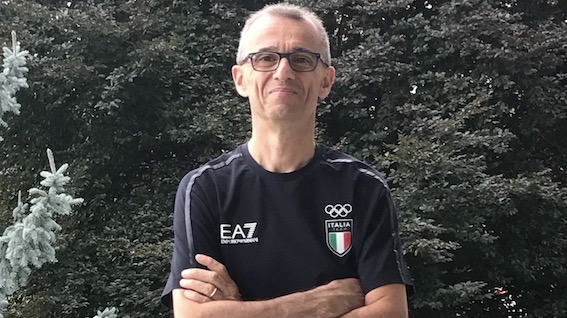 Borgomanero, l'allenatore Paolo Siviero alle Olimpiadi di Tokyo
