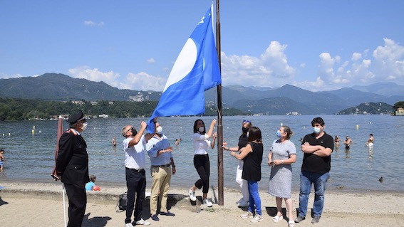 Gozzano, per il secondo anno consecutivo issata la Bandiera Blu