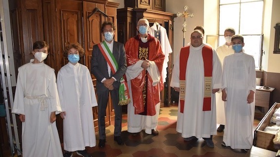 Borgomanero, celebrata la patronale di Santa Cristina