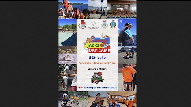 Arriva il Summer Jacks Day Camp 2021