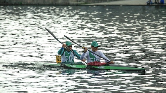  Canottieri Lago d'Orta: oro alla Turin Kayak Canoe Marathon per Sergio Luciano e Paolo Andreoli