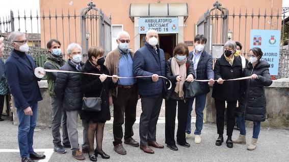 Gozzano, inaugurato il centro vaccinale per il basso Cusio