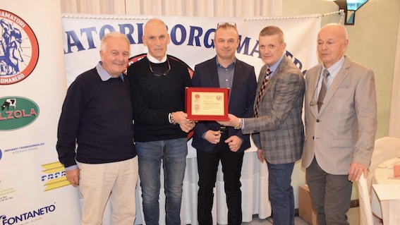 Cicloamatori Palzola Borgomanero: premio a Francesco Rech