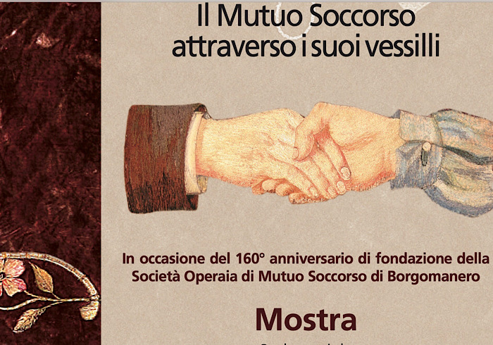 Le bandiere del Mutuo Soccorso in una mostra fotografica documentale