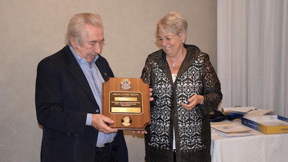  Onorificenza "Melvin Jones Fellow" della Lions Club International Foundation a Giuseppe Cerutti